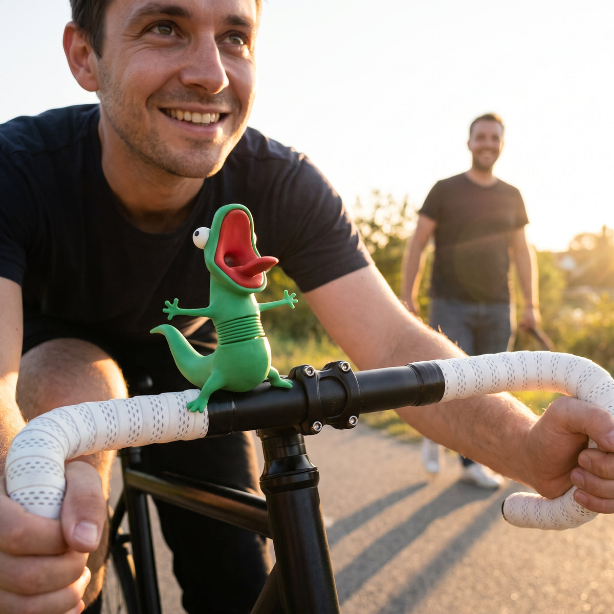 Muñeco para bici que hace tu ruta más divertida